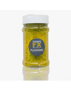 Titanic FX Flocking amarillo micro-fibras para pigmentar silicona y gelatina 2