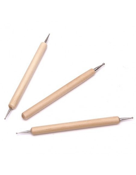 Modelling Tools - Set of 5 double ball-tip sculpting tools