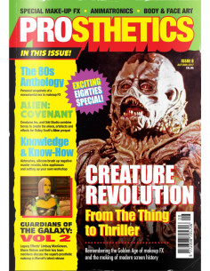 Prosthetics Magazine Nr. 8 Fachmagazin Prothesen Spezialeffekte Film TV Neill Gorton 2