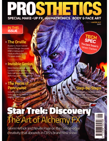 Prosthetics Magazine Nº9 revista FX prótesis cine televisión Neill Gorton