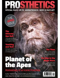 Prosthetics Magazine Nº11 revista FX próteses cinema TV Neill Gorton tutoriais 2