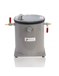 Cloche à vide 26 litres dégazage silicones et résines atelier 2