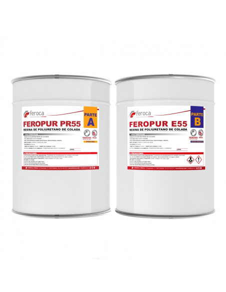 Feropur PR55+E55 -Resina Poliuretano Rígida-