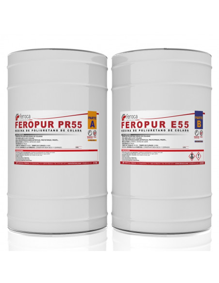 Feropur PR55+E55 -Resina Poliuretano Rígida-
