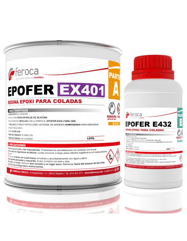 Epofer EX401+E432 - Époxy Coulées