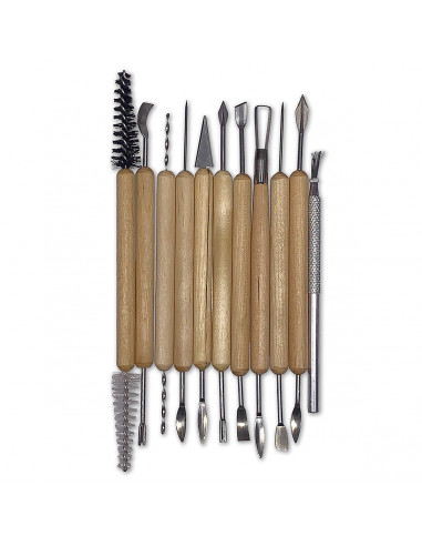 Set of 11 Sculpting Tools