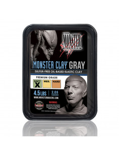 Monster Clay GRAY SOFT - Plastilina da Modellazione Professionale 2