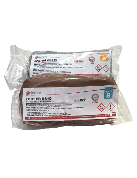 Epofer EX610-A + E610-B - Epoxy Putty