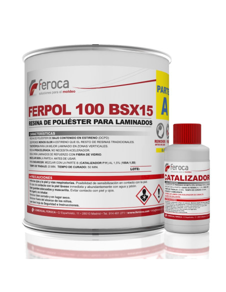 Ferpol 100 BSX15 DCPD - Laminazioni -