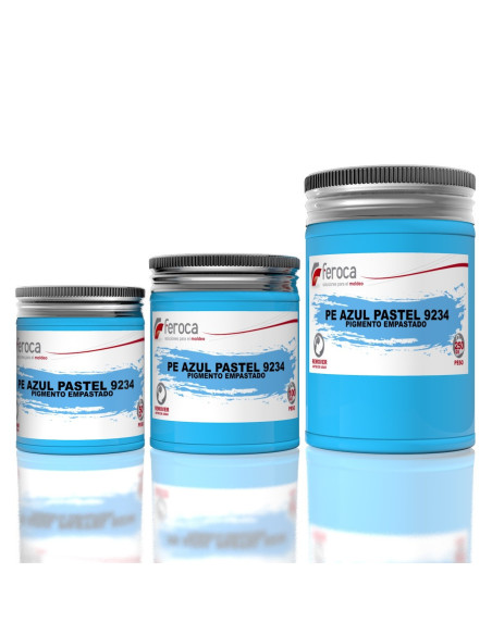 Opaque paste pigment for mass colouring of resins high concentration - 100 g / 250 g / 50 g / Pastel Blue