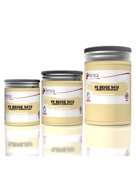 Pigmento opaco in pasta per colorare resine in massa alta concentrazione - 100 g / 250 g / 50 g / Beige