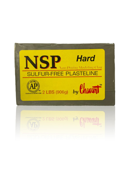 Chavant Hard plastiline professionnelle haute dureté verte sans soufre
