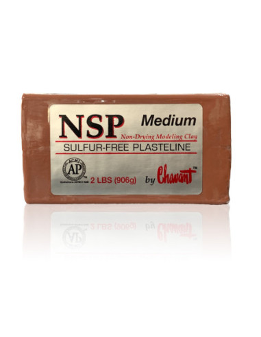Chavant Medium Marrón -Plastilina Profesional para Modelar-