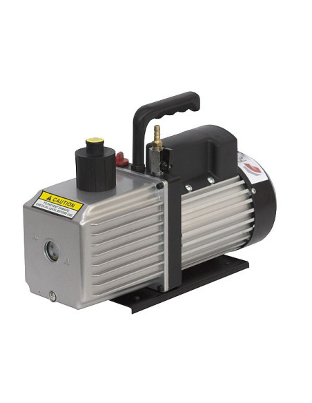 12 CFM vacuum pump for degassing silicones and resins in the workshop