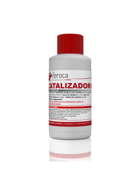 Catalizador F11 peróxido para resinas poliéster laminados y gel coat