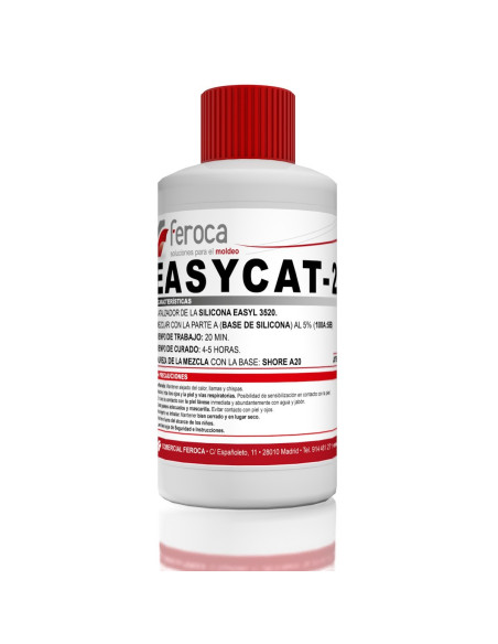 Catalizzatore EasyCat 3520 per silicone liquida stampaggio e colata 5%