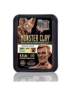 Monster Clay Premium Grade HARD -Plastilina de Modelado Profesional-