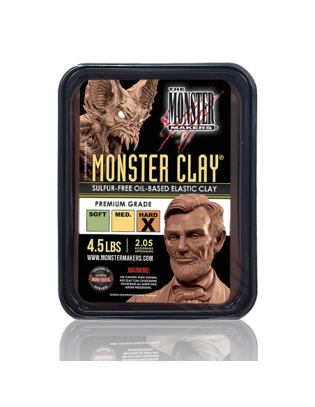 Monster Clay Premium Grade HARD - Plastilina da Modellazione Professionale