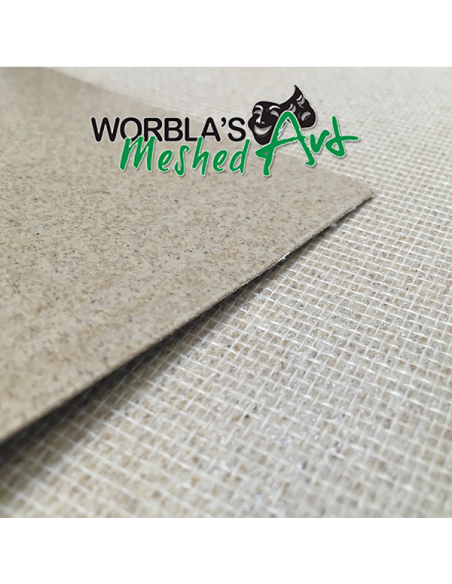 Worbla's Meshed Art. Thermoplastic.