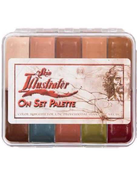 Skin Illustrator On Set Flesh Tone Palette