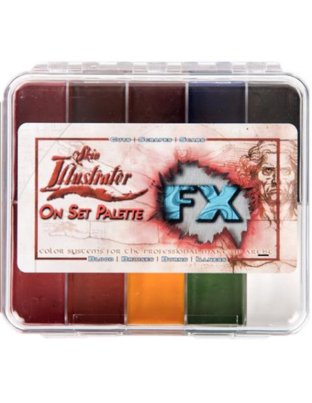 Skin Illustrator On Set FX Palette