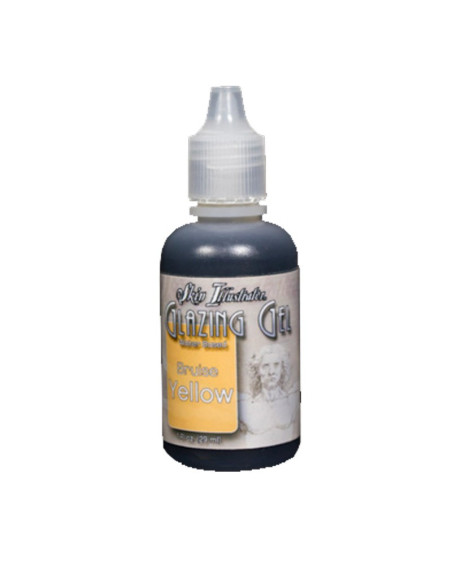 Skin Illustrator Glazing Gels maquillagem SFX hematomas feridas pele 30ml - Bruise Yellow