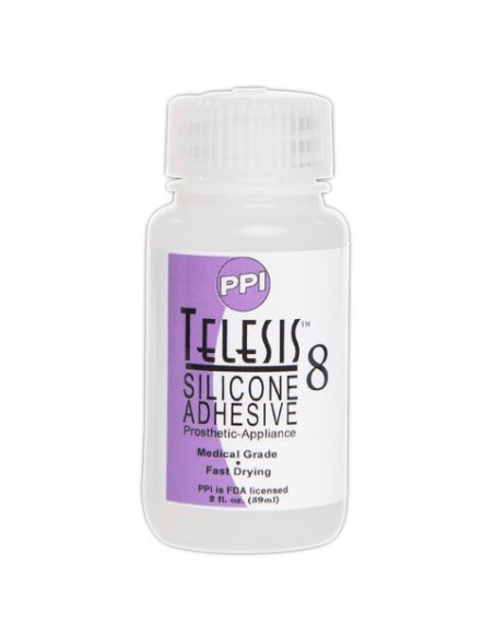 Telesis 8 adhesivo silicona prostético grado médico maquillaje FX - 120 ml / 60 ml