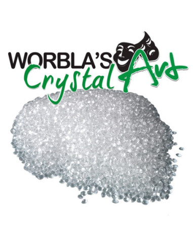 Worbla's Crystal Art. Termoplástico Transparente en Microesferas