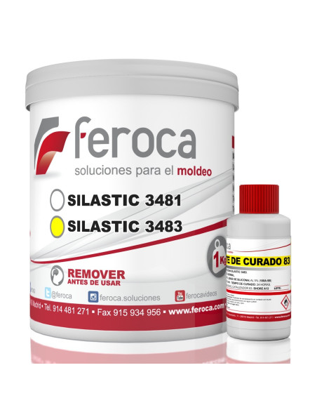 Silastic 3483 Base + Catalyseur