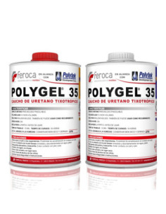 Polygel® 35  -Caucho de Uretano tixotrópico para moldes-