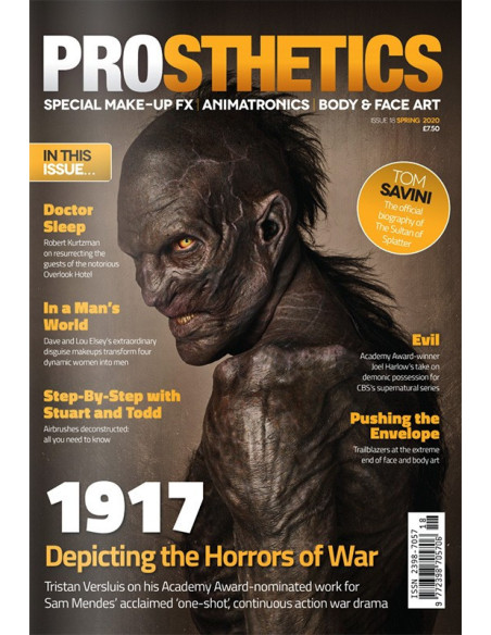 Prosthetics Magazine Nº18 revista efectos especiales prótesis FX cine TV