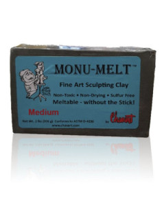 Monu-Melt de Chavant Soft (Dureza blanda)  -Plastilina Profesional para Fundir-