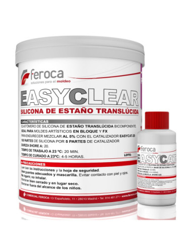 EASYCLEAR - Translucent Tin Silicone