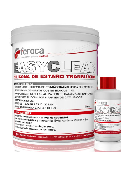 EASYCLEAR -Silicona de Estaño Translúcida-