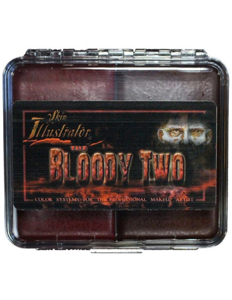 Skin Illustrator On Set Bloody Two Duo Palette