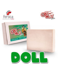 Cosclay Doll Warm Beige  -Arcilla Polimérica flexible-