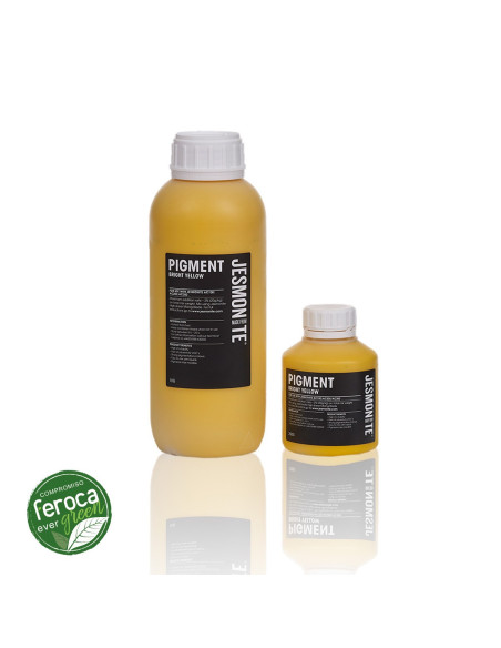 Pigments acryliques aqueux pour Jesmonite résistants UV haute stabilité - 1 kg / 200 g / Bright Yellow