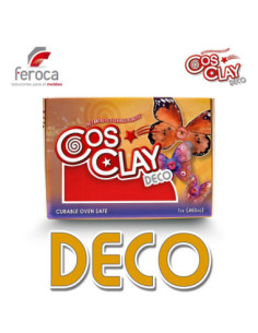 Cosclay Deco Red  -Arcilla Polimérica flexible-