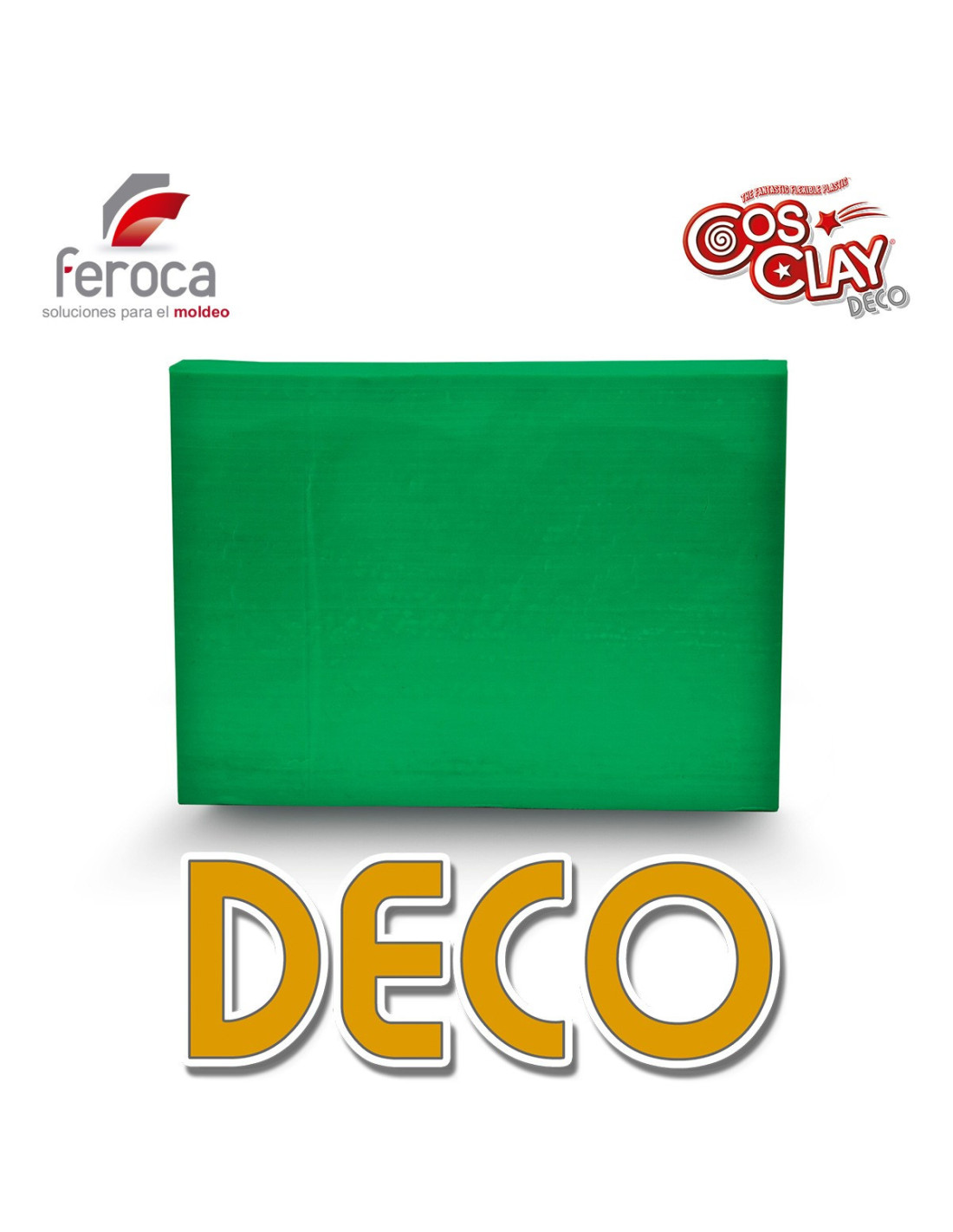 Cosclay Deco Green -Arcilla Polimérica flexible