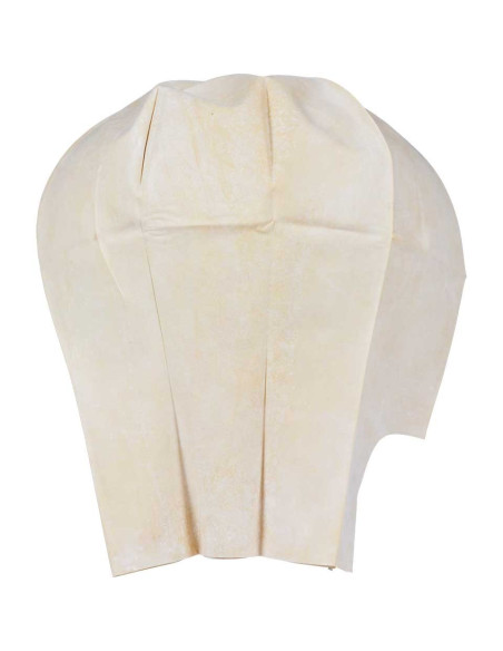 Handcrafted dyed latex bald cap neutral skin tone FX makeup special effects - L (Large) / S (Small)