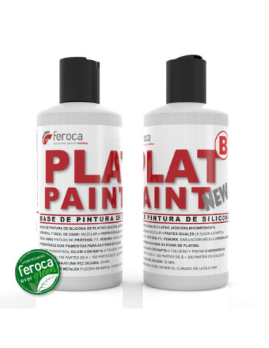 Plat-Paint New - Base de Pintura de Silicona -