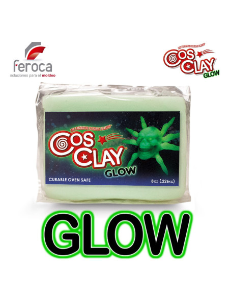 Cosclay Glow – Flexible Polymer-Knetmasse