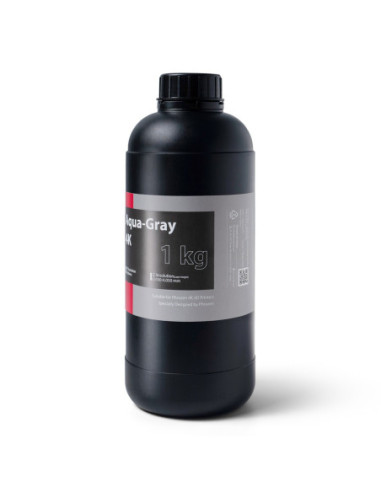 Resina fotopolimérica gris 4K Phrozen Aqua-Gray alta precisión 1kg