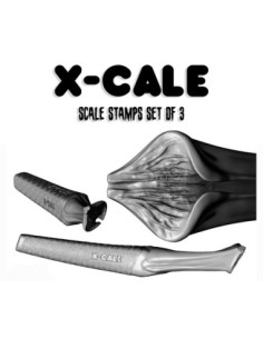 Texture X-Cale Stamp - 3 Unid - Escamas