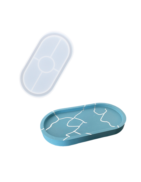 Silikonform – OVALER TELLER