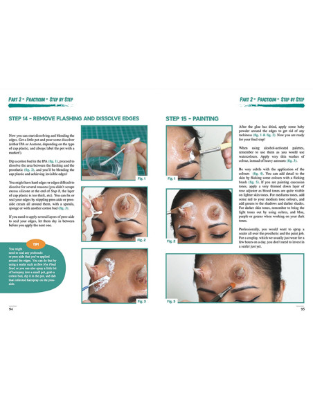 Guida trucco FX e protesi effetti speciali 200 pagine colore