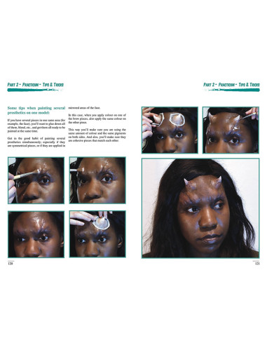 Guida trucco FX e protesi effetti speciali 200 pagine colore