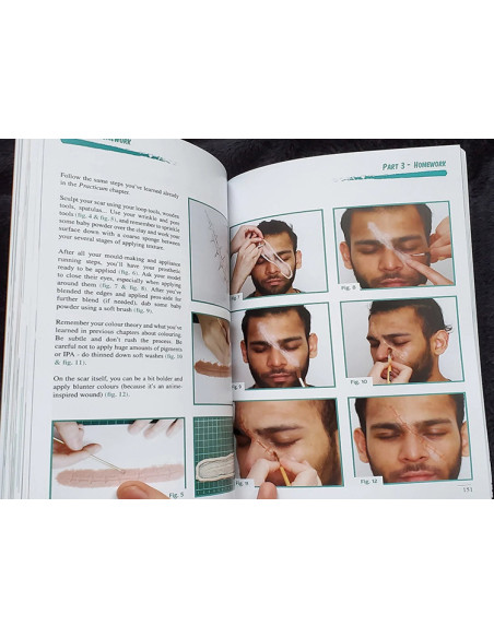 Guida trucco FX e protesi effetti speciali 200 pagine colore