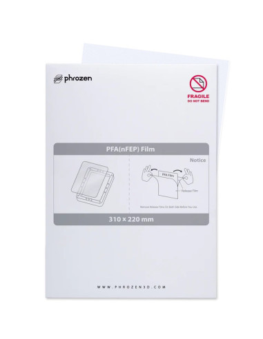 Film PFA nFEP remplacement imprimante résine 310x220mm 150 microns