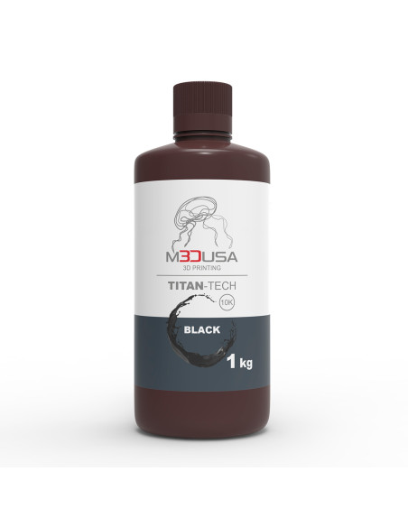 M3DUSA Titan-Tech Black ABS-ähnliches Fotopolymerharz LCD 385–405 nm 1 kg